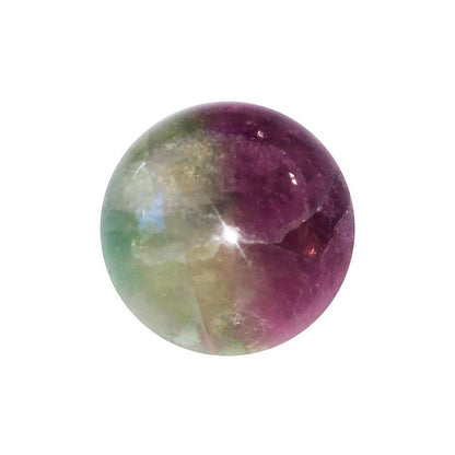 Sfera di fluorite multicolore – 40 mm
