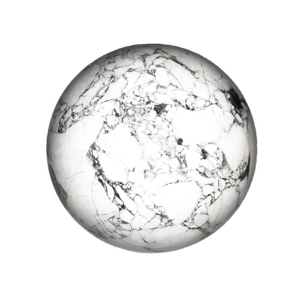 Sfera di howlite – da 50 a 55 mm