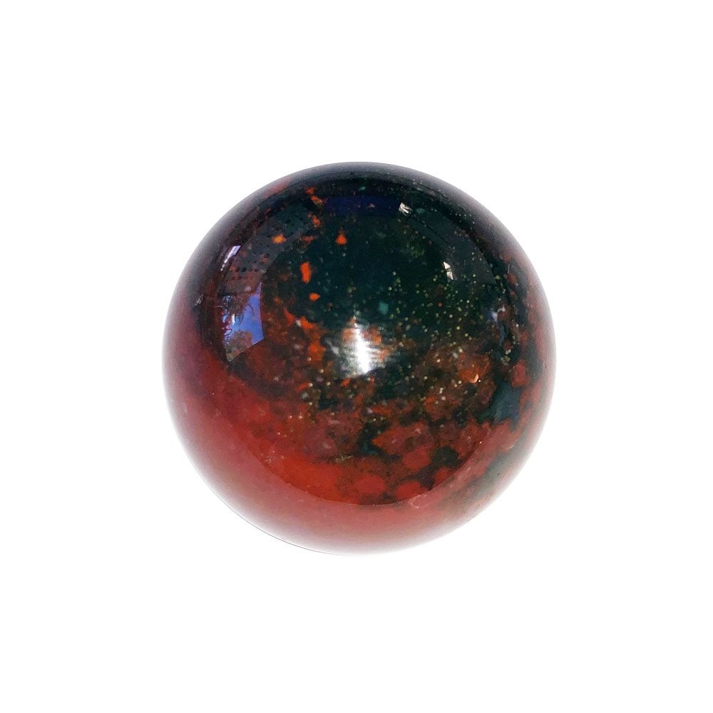 Sfera di diaspro eliotropio – 40 mm