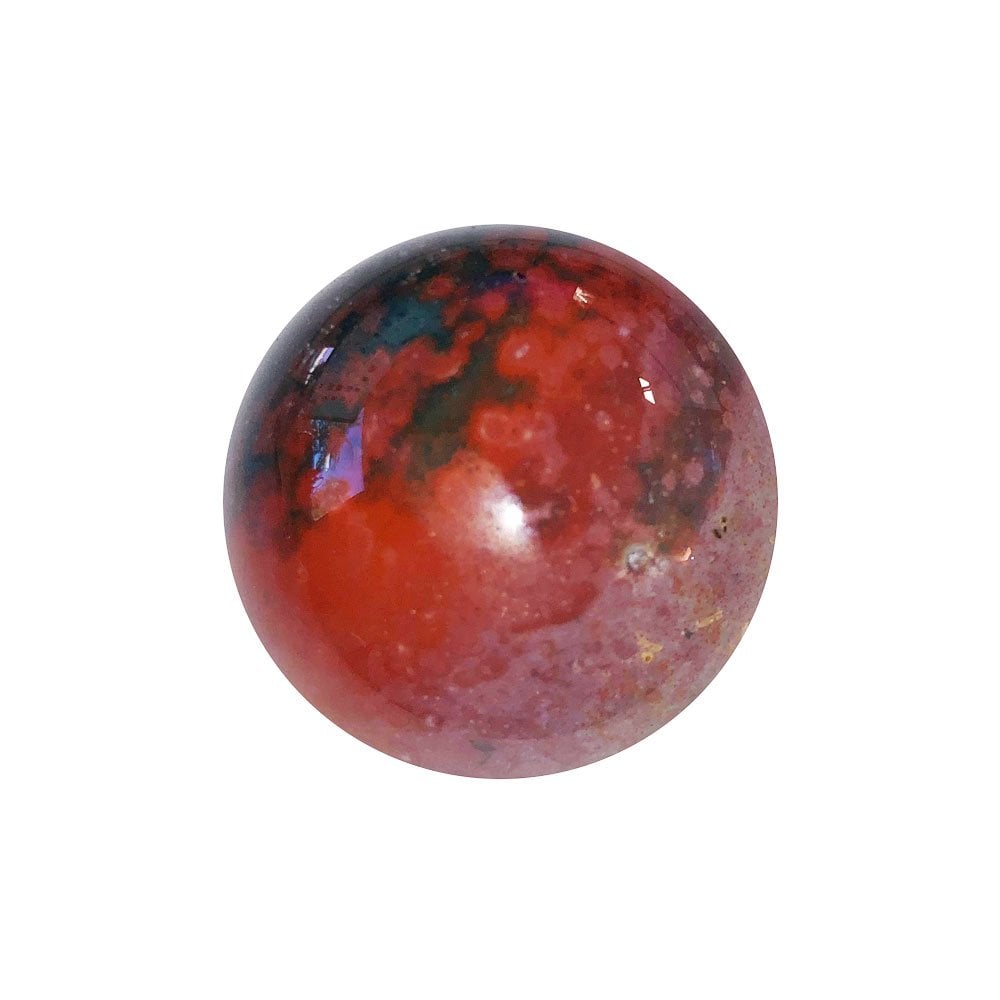 Sfera di diaspro eliotropio – 40 mm