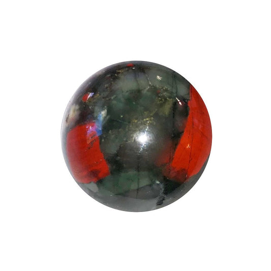 Sfera di diaspro sanguigno – 40 mm