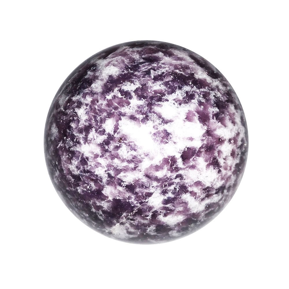 Sfera di lepidolite – da 50 a 55 mm
