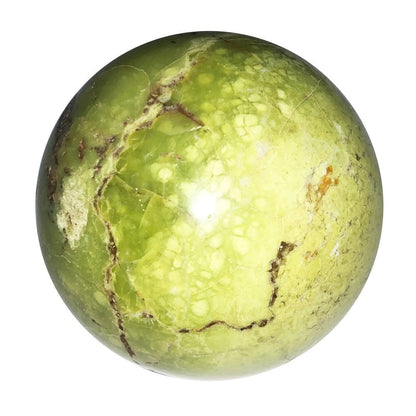Sfera di opale verde – da 75 a 85 mm