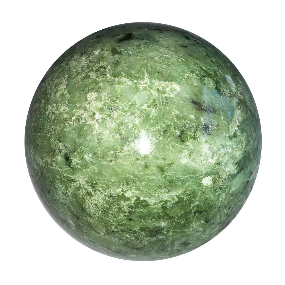 Sfera di opale verde – da 75 a 85 mm