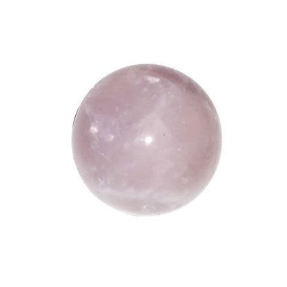 Sfera di quarzo rosa – 40 mm