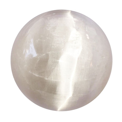 Sfera di selenite – da 75 a 85 mm