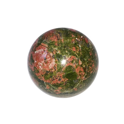 Sfera di unakite – 40 mm