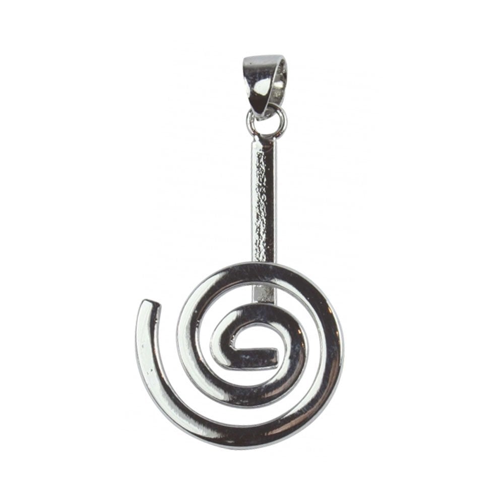Supporto a spirale argentata per Pi cinese – 20 mm
