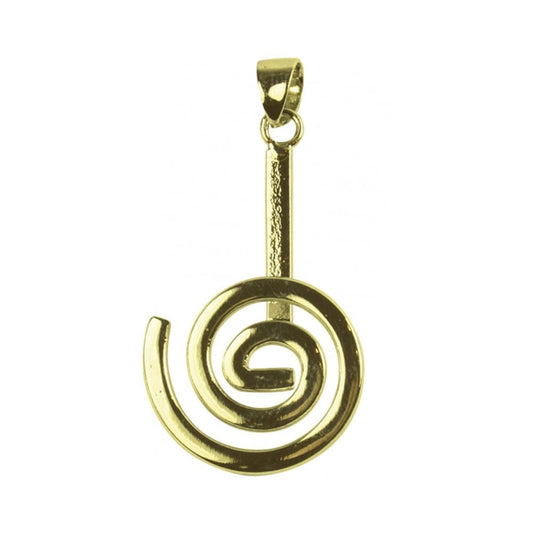 Supporto a spirale dorata per Pi cinese – 20 mm