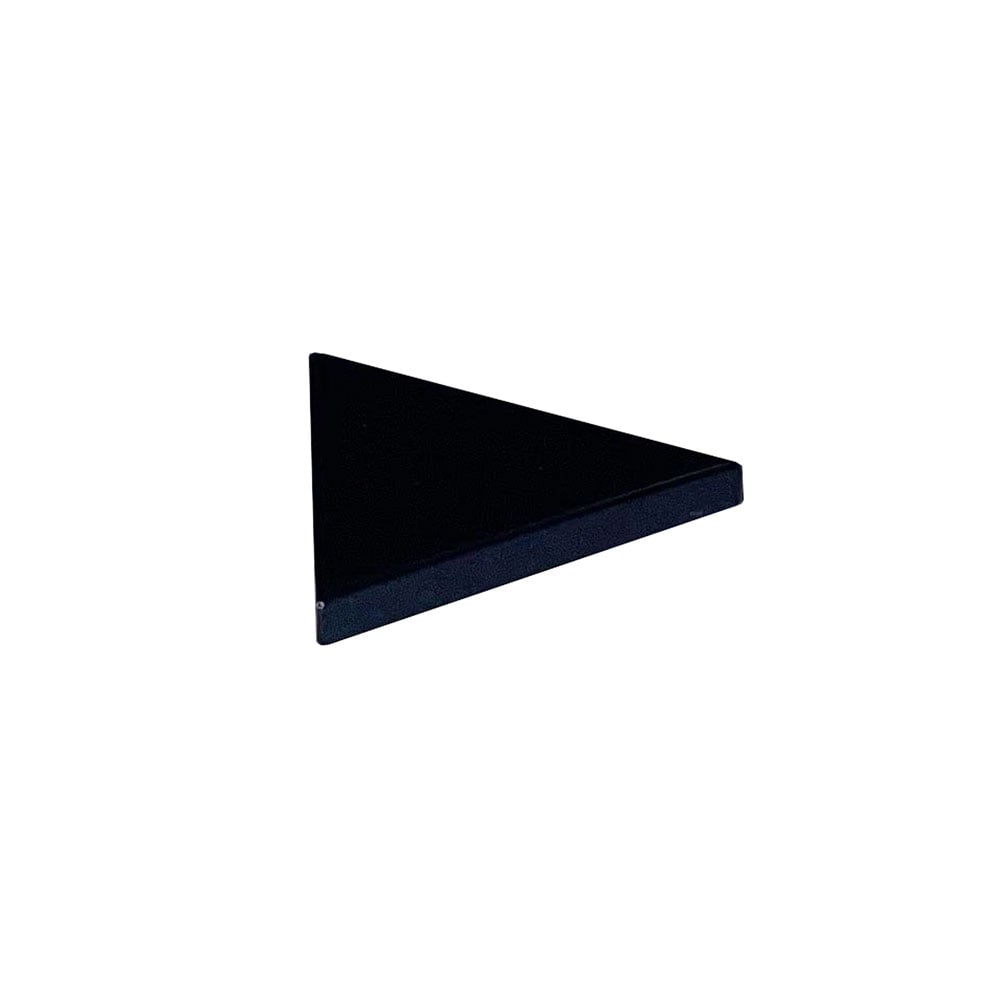 Accessori in tormalina nera – pietra triangulaire polie – 1.6 cm