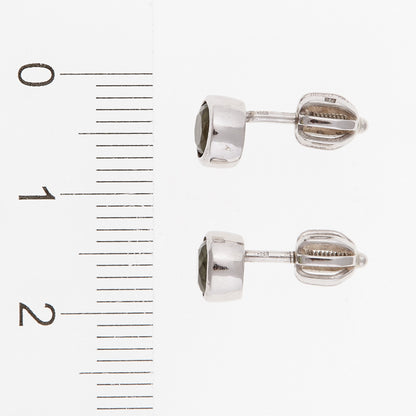 Orecchini in argento con Moldaviti 2139-3