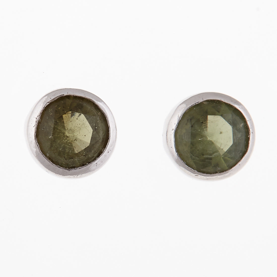 Orecchini in argento con Moldaviti 2139-3