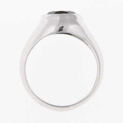 Anello da uomo in Argento con Moldavite 3105 Codice catalogo: AGV3105