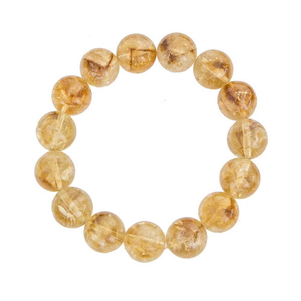 Bracciale con Citrino – Perline