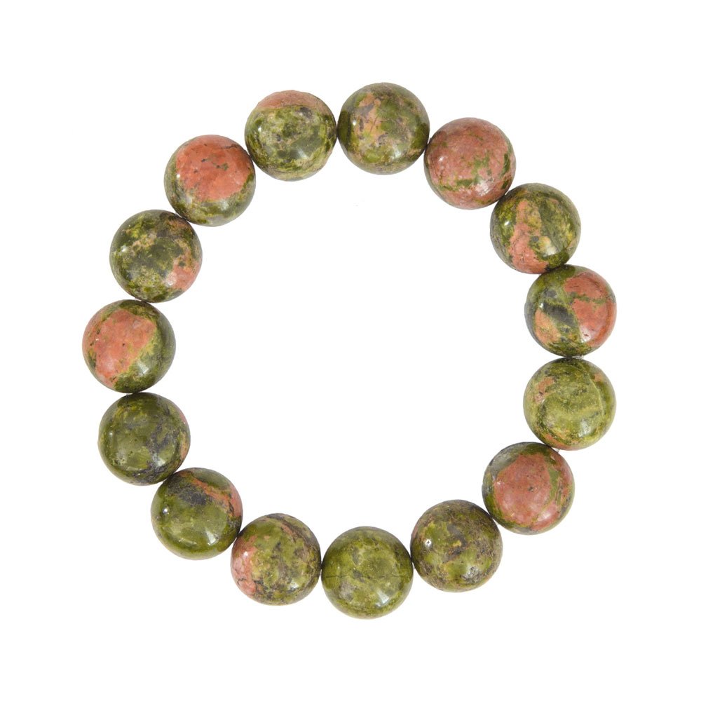 Bracciale Epidoto – Perline