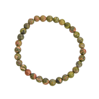 Bracciale Epidoto – Perline