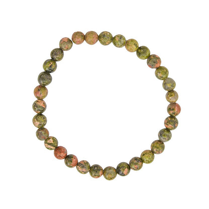 Bracciale Epidoto – Perline