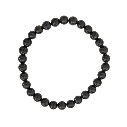 Bracciale in Tormalina nera – perline