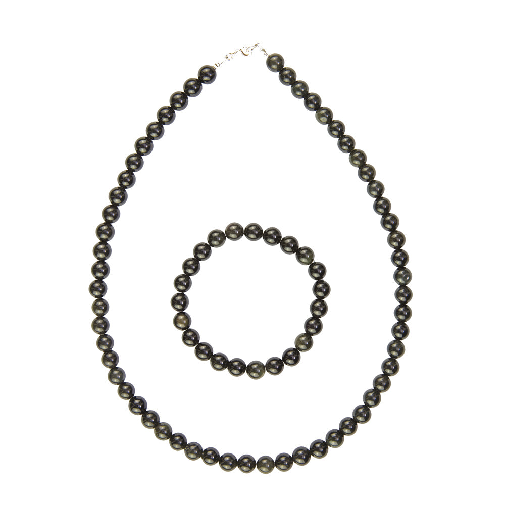 Set di Ossidiana nera – Pietre sferiche da 6 mm