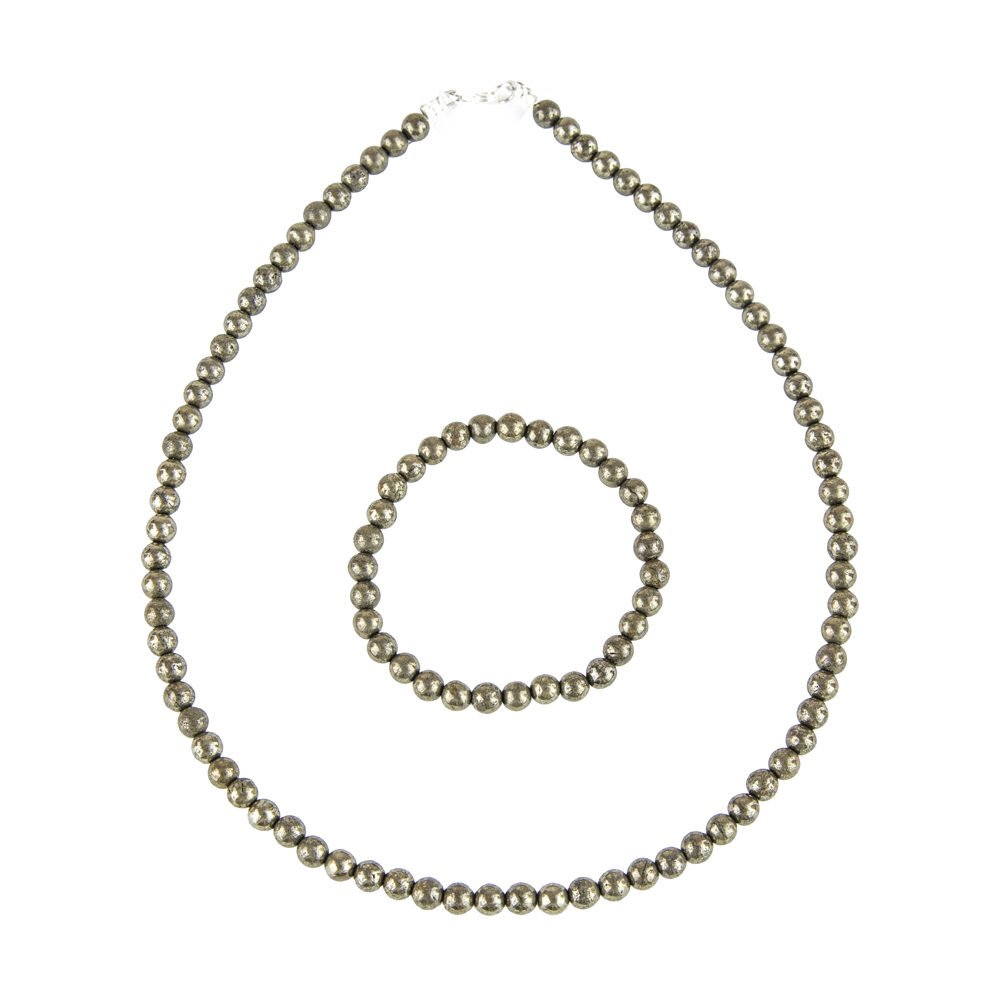 Set di Pirite di ferro – Pietre sferiche da 6 mm