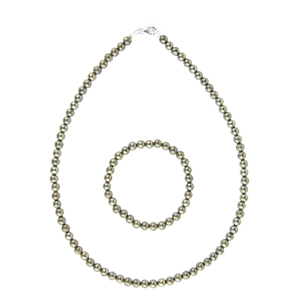 Set di Pirite di ferro – Pietre sferiche da 6 mm