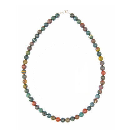 Collana di Diaspro Sanguigno - Pietre sferiche