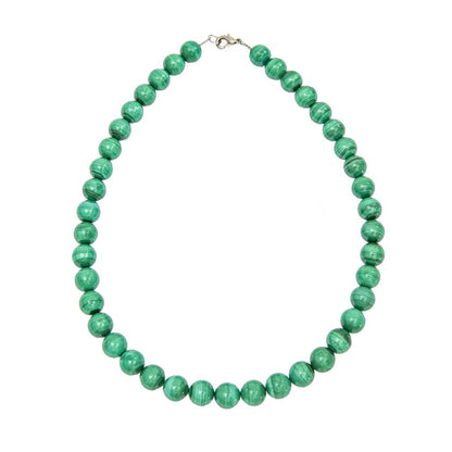 Collana in Malachite – Pietre sferiche
