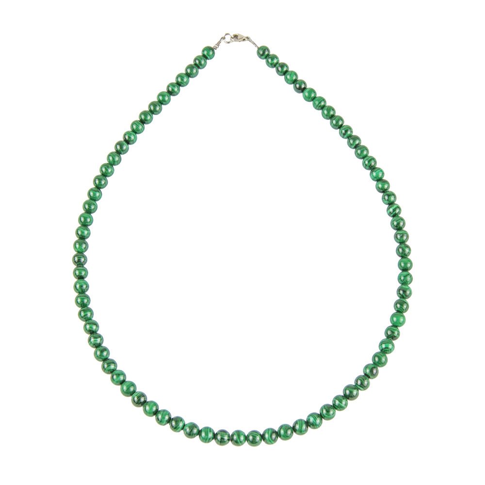 Collana in Malachite – Pietre sferiche