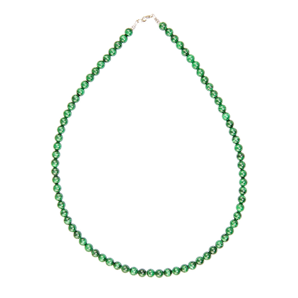 Collana in Malachite – Pietre sferiche