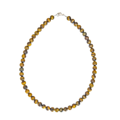 Collana con Occhio di Tigre – Pietre Sferiche
