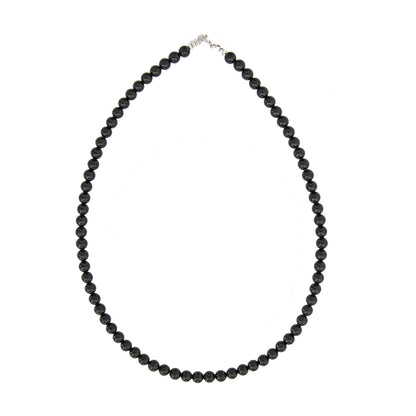 Collana in Agata Nera – Pietre sferiche