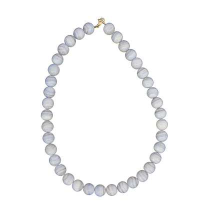 Collana di Calcedonio – Pietre sferiche