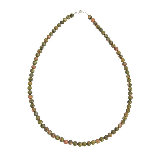 Collana con Epidoto – Pietre Sferiche