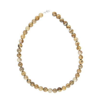 Collana di Diaspro Paesaggistico – Pietre sferiche