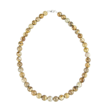 Collana di Diaspro Paesaggistico – Pietre sferiche