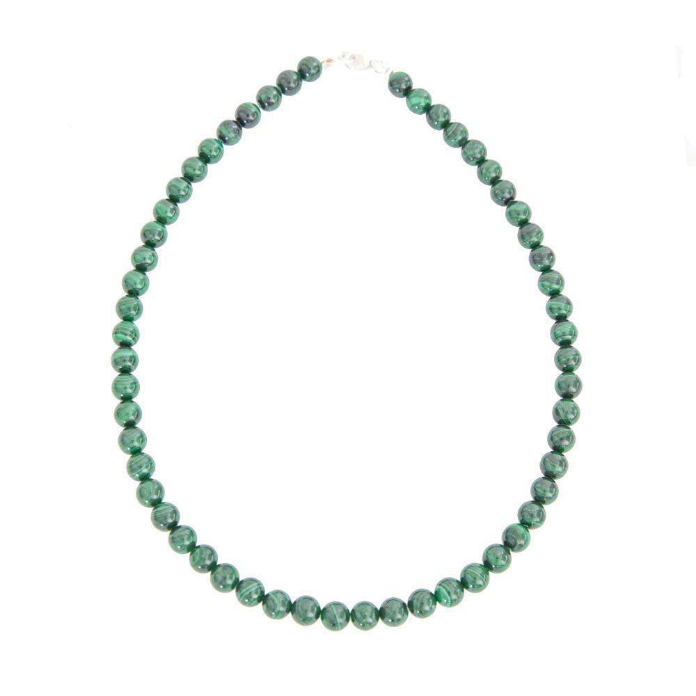 Collana in Malachite – Pietre sferiche