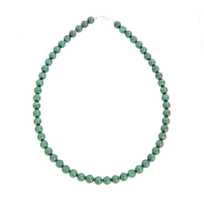 Collana in Malachite – Pietre sferiche