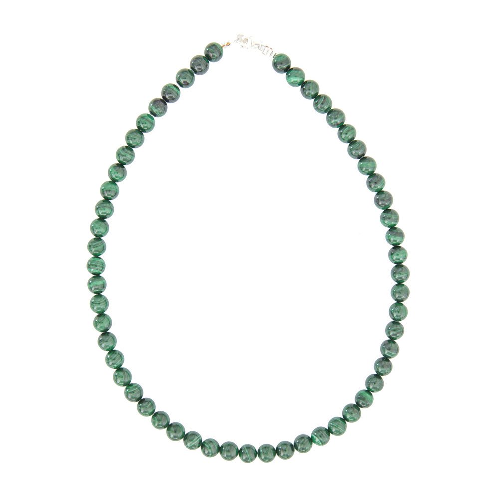 Collana in Malachite – Pietre sferiche