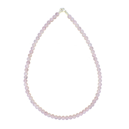 Collana in Quarzo Rosa – Pietre sferiche
