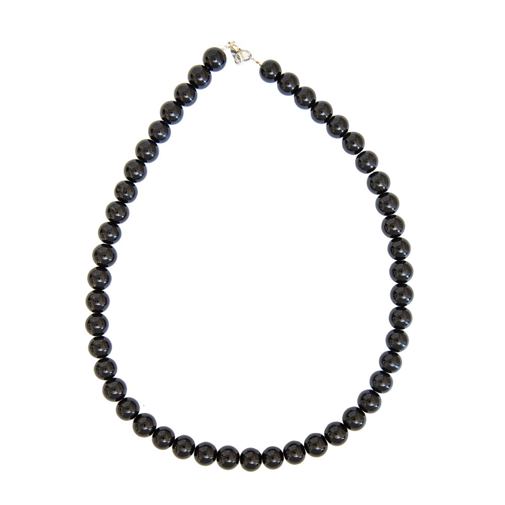 Collana con Tormalina Nera – Pietre Sferiche