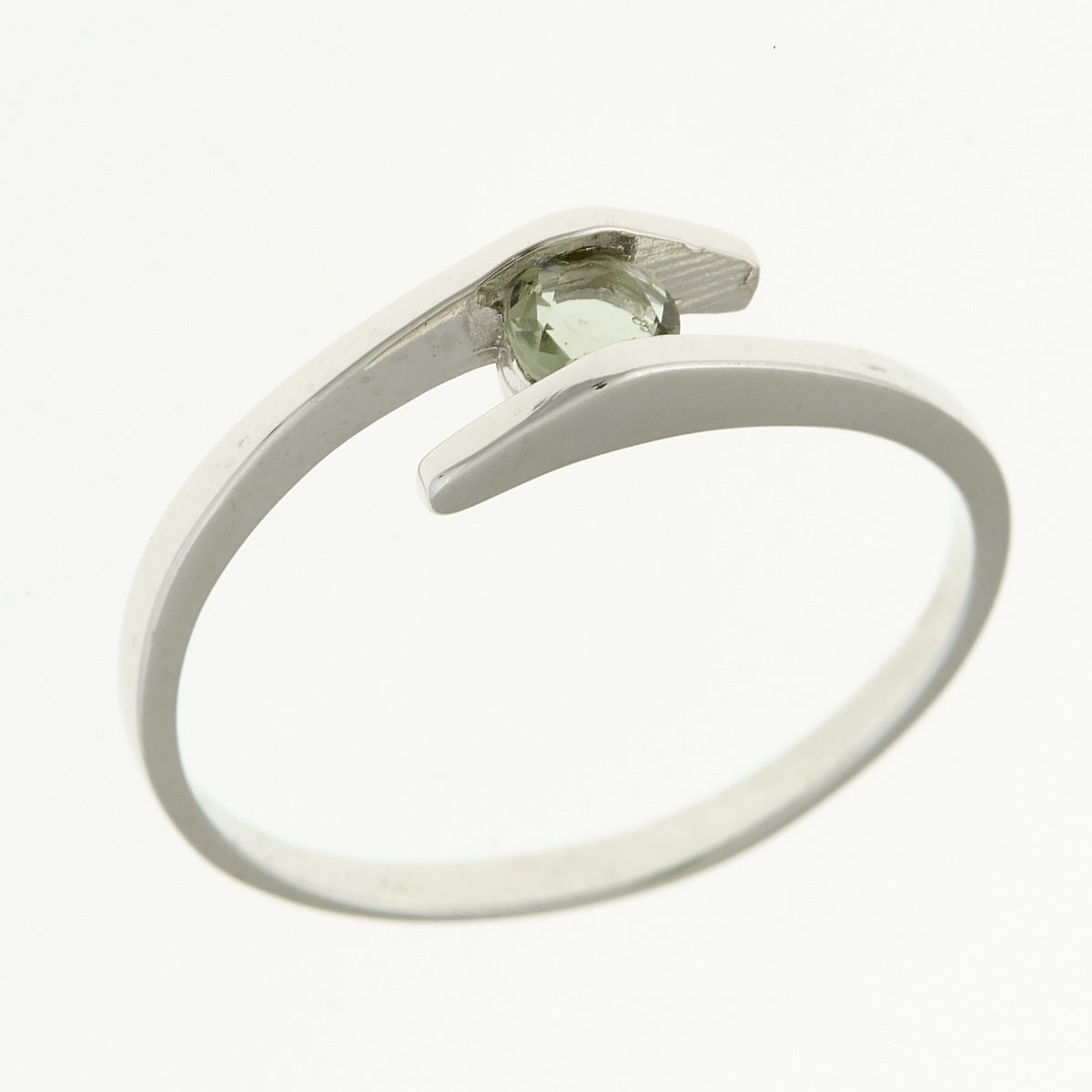 Anello in Argento con Moldavite 166