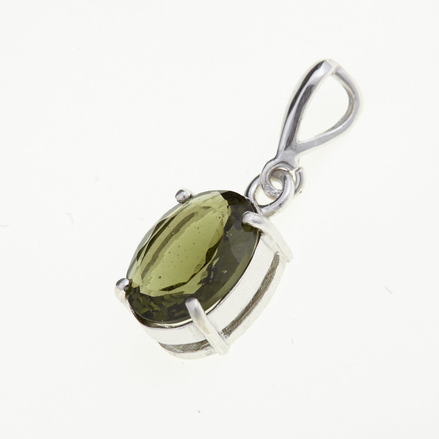 Parure in argento con Moldaviti 186