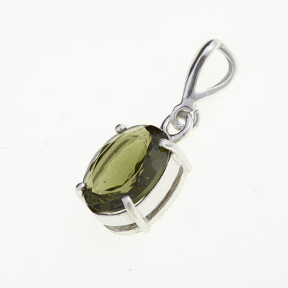 Parure in argento con Moldaviti 186