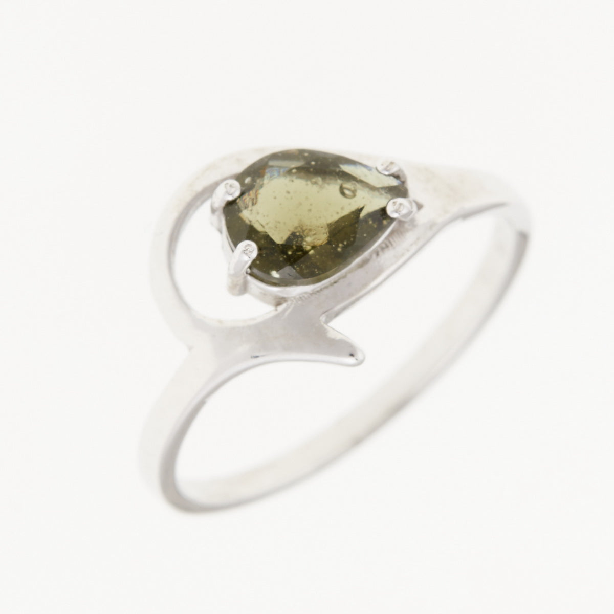 Anello in Argento con Moldavite 264