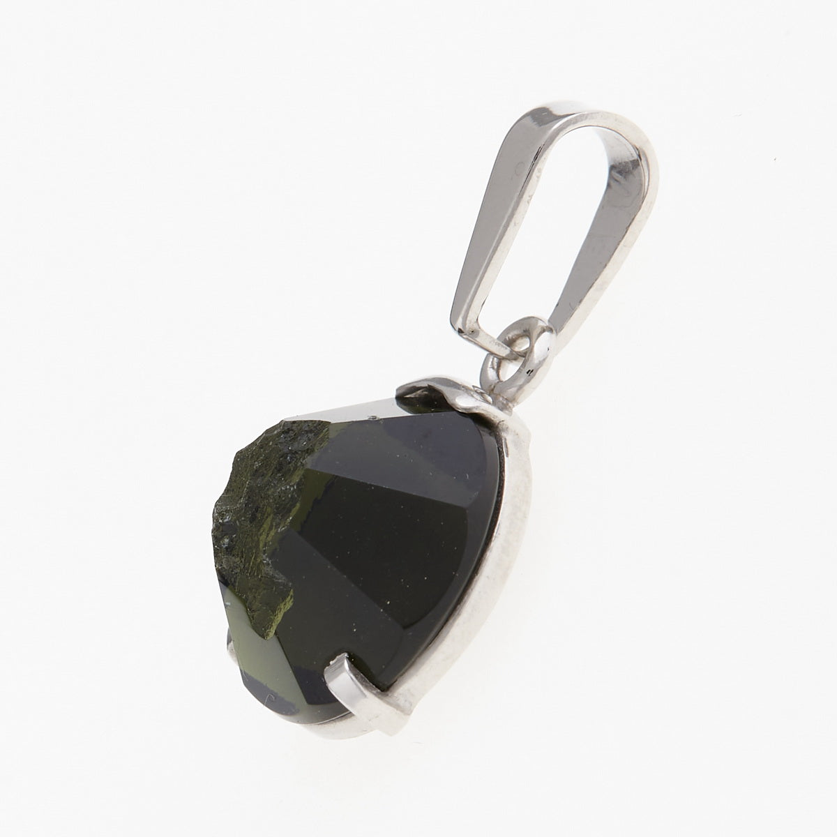 Parure in argento con Moldaviti 036