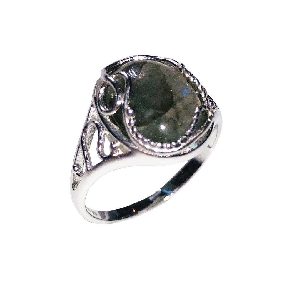 Anello Labradorite “Capucine” – Argento 925