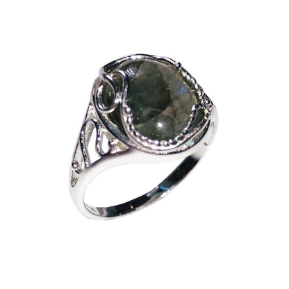 Anello Labradorite “Capucine” – Argento 925