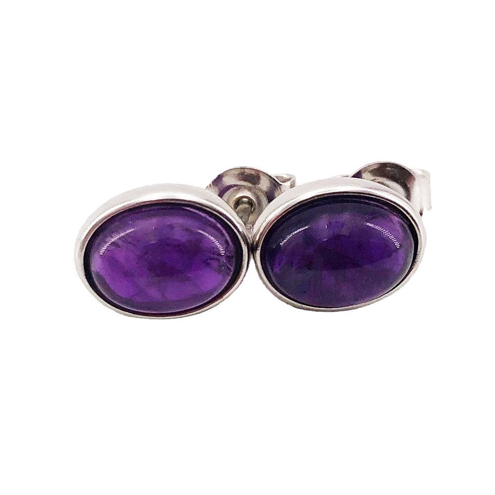 Orecchini “Camille” Ametista – Argento 925