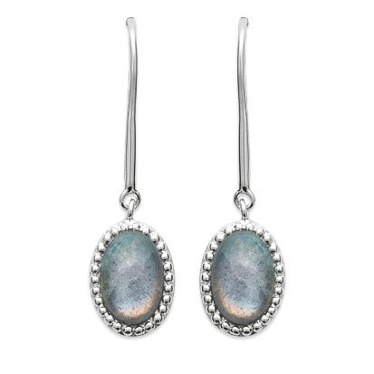 Orecchini Labradorite “Alexandra” – Argento 925
