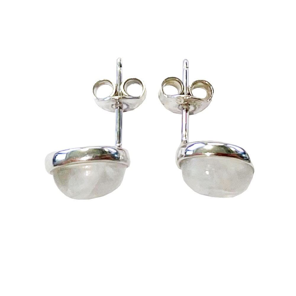 Orecchini in Pietra di Luna “Camille” – Argento 925
